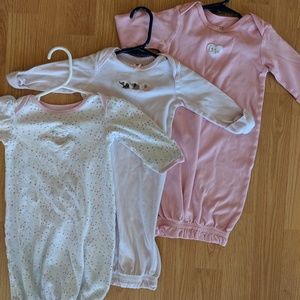 Baby Girl's Nightgowns 0-3m size